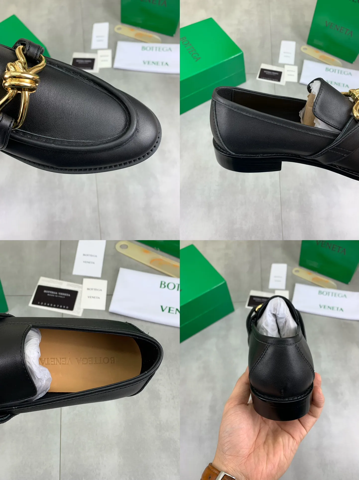 Men's shoes 💰P820 [New model] (genuine leather outsole) water-dyed cow lining 💰High-quality business couple leather shoes 💎💎💎 BOTTEGA VENETA official website synchronizes the latest top version of BV in the market, accept material comparison, shoe type comparison, process comparison, practical and textured, versatile and suitable for any occasion, the more you look at it, the more flavorful it becomes. Purely hand-knitted craftsmanship - Upper material, calfskin imported from Italy 🇮🇹 - High-quality water-dyed cowhide lining - Original private model customized leather outsole -Size: Female 35-39 (40 ordered) Male 39-44 (38 45 can be customized) Color: Multiple colors available